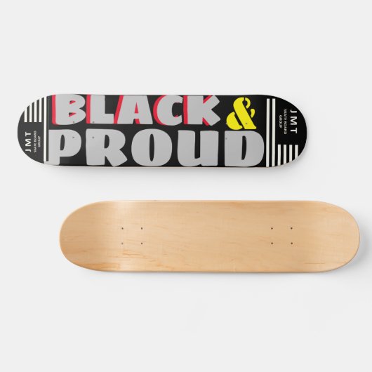 ZWART EN PROUD JMT 7 3/4-inch skateboard deck (Horizontaal)