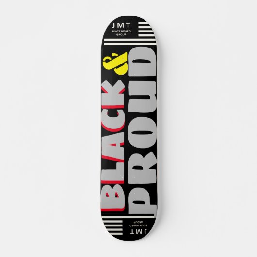 ZWART EN PROUD JMT 7 3/4-inch skateboard deck (Voorkant)