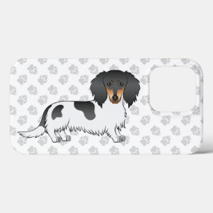Zwart En Roestkleurige Bontkleurige Langharige Dac Case-Mate iPhone Case