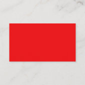 Zwart en rood aangepaste bouwconstructie voor thui visitekaartje (Achterkant)