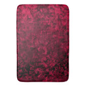 Zwart en rood badmat (Voorkant Verticaal)