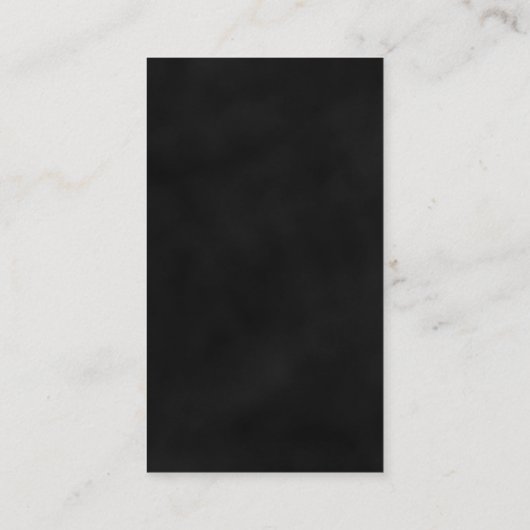 Zwart en Rood Bloemen Mini Bruiloft Gift Registry Informatiekaartje (Achterkant)