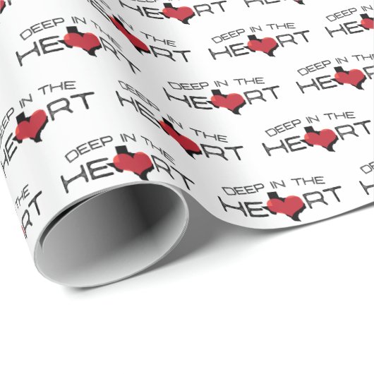 Zwart en rood, diep in het hart cadeaupapier (Rol Hoek)