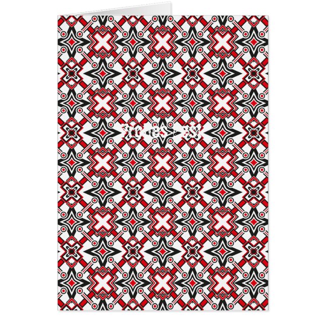 Zwart en Rood Festival (Voorkant)