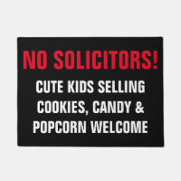 Zwart en Rood Geen Solicitors Bericht