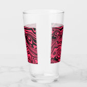 Zwart en rood glas (Rechts)