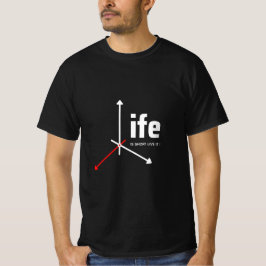Zwart en Rood Minimalistisch T-shirt