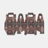 Zwart en Roos Gold Bedankdoosjes (Uitgevouwen)