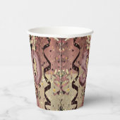 Zwart en Roos Gold Glitter 50ste verjaardag Papieren Bekers (Rechts)