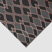 Zwart en roosgoud tissuepapier (Detail)