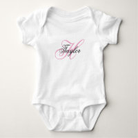 Zwart en Roze Fantasie Monogram