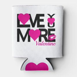 Zwart en roze houden meer van je blikjeskoeler