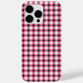 Zwart en roze speldenband Case-Mate iPhone case (Achterkant)