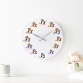 ***ZWART EN SCHATTIGE BABY BOY** GROTE KLOK (Huis)