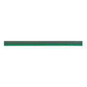 Zwart en Shamrock Green Stripe Grosgrain Lint (Voorkant)