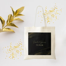 Zwart en Sparkly Gold