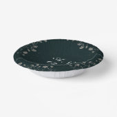 Zwart en Tan Bibliotheek Boek Hoesje Bruiloft Papieren Kommen (Gebogen)