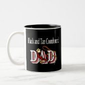 zwart en tan coonhound vader Mok (Links)
