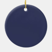 Zwart en Tan Dachshund Keramisch Ornament (Achterkant)
