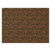 Zwart en Tan Tafelkleed (Voorkant (Horizontaal))