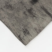 Zwart en Taupe Noodlijdende Skyline Venetië Italië Fleece Deken (Hoek)