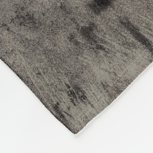 Zwart en Taupe Noodlijdende Skyline Venetië Italië Fleece Deken (Hoek)