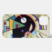Zwart en Violet - Kandinsky Case-Mate iPhone Case (Achterkant (horizontaal))