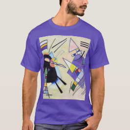 Zwart en Violet - Kandinsky T-shirt