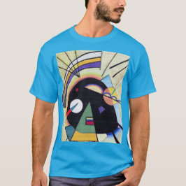 Zwart en Violet - Kandinsky T-shirt