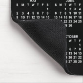 Zwart en Wit 2027 Agenda Muismat (Hoek)