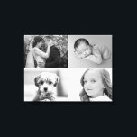 Zwart en wit Aangepast 4 Fotoraster Canvas Afdruk<br><div class="desc">Transformeer Walls in Memory Lanes: Black and White Custom 4-Photos Grid Canvas Print en welkom bij een vereenvoudigde, elegante oplossing voor het creëren van een geheugenrijke galerijmuur zonder de drukte van verschillende afbeeldingen lijsten - LD Design Loft's Black and White Custom 4-Photos Grid Canvas Print! Creëer uw momenten en herinneringen...</div>