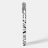 Zwart en wit abstract ontwerp Case-Mate iPhone case (Achterkant / Links)