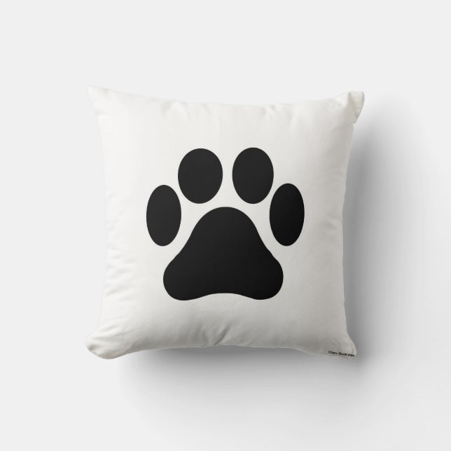 Zwart en wit afdrukken Pillow Home Decor Kussen (Voorkant)