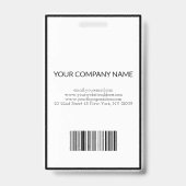 Zwart en wit badge (Achterkant)