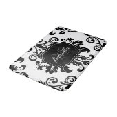 zwart en wit badmat (Gekanteld)