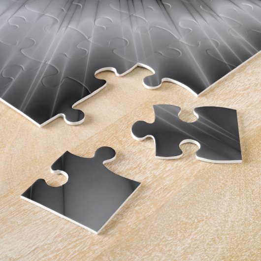 Zwart en wit bang! Puzzle Legpuzzel (Zijkant)