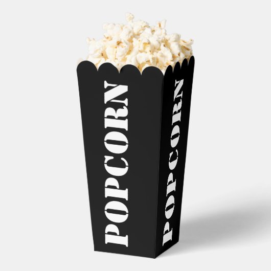 Zwart en wit bedankdoosjes (Popped)