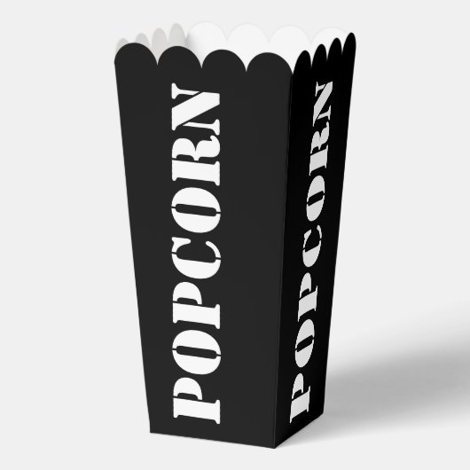 Zwart en wit bedankdoosjes (Voorkant)