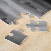 Zwart en Wit Bled Legpuzzel (Zijkant)