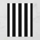 Zwart en wit briefkaart (Voorkant)