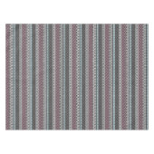 Zwart en wit bruine patchwork kant tafelkleed (Voorkant (Horizontaal))