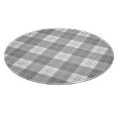 Zwart en wit Buffalo Plaid Snijplank (Hoek)