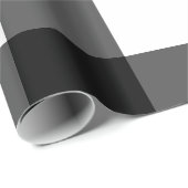 Zwart en wit buffel Overvulpapier Cadeaupapier (Rol Hoek)