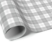 Zwart en wit buffelruit cadeaupapier (Rol Hoek)
