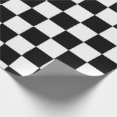 Zwart en wit cadeaupapier (Hoek)