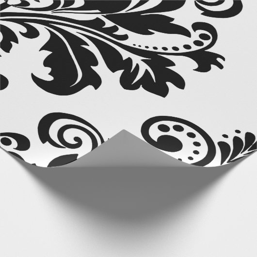 zwart en wit cadeaupapier (Hoek)