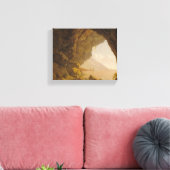 Zwart en wit canvas afdruk (Insitu (Woonkamer))
