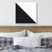 Zwart en wit canvas afdruk (Insitu (Slaapkamer))