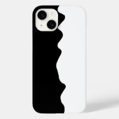 ZWart en Wit Case-Mate iPhone Case (Achterkant)