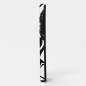 Zwart en wit Case-Mate iPhone case (Achterkant/links)